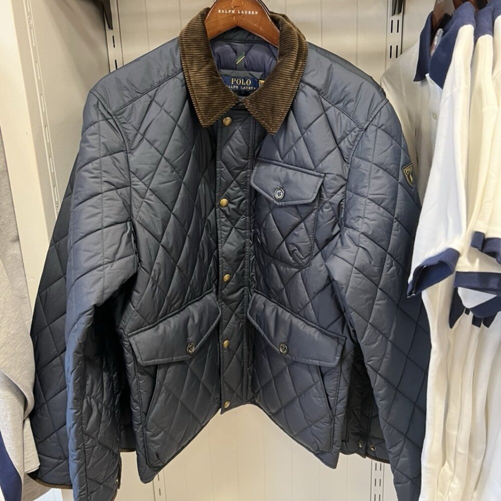 Polo Ralph Lauren The Beaton Quilted Jacket - College Navy L